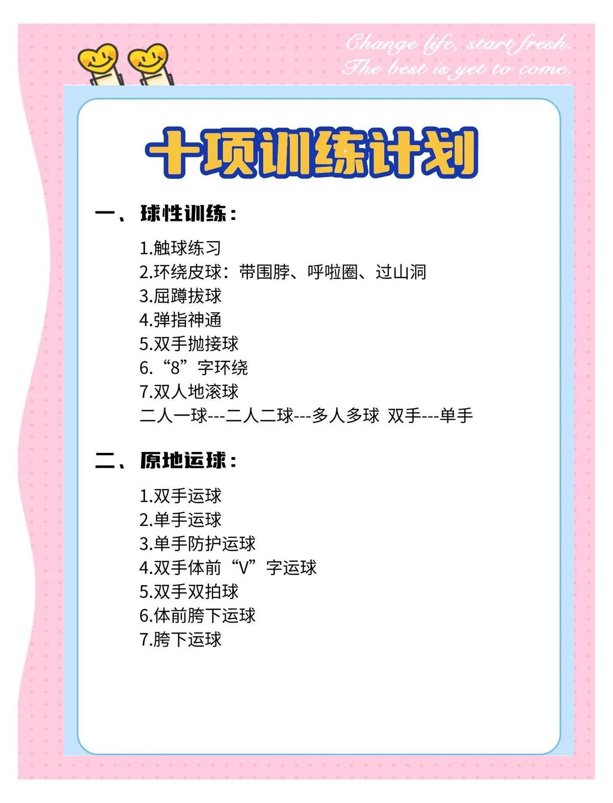 篮球训练营课程介绍